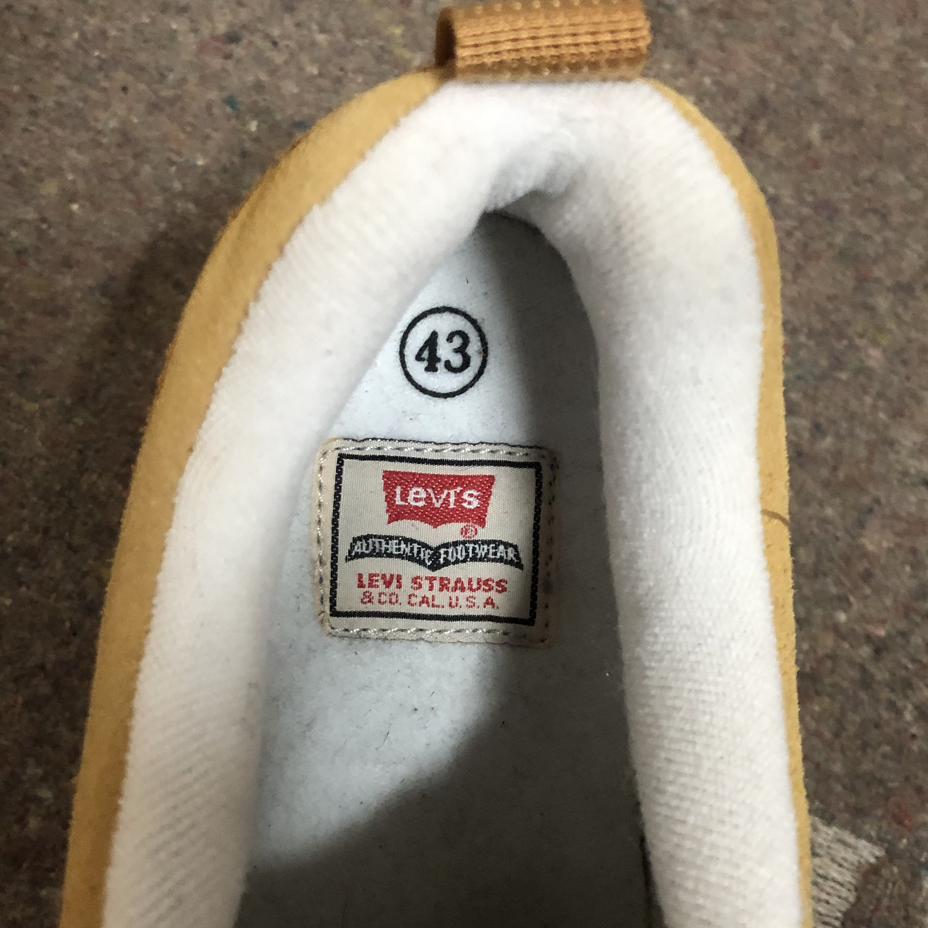 LEVI'S SHOES 木製　ヴィンテージ　1990年代　ディスプレイボックス LEVIS VINTAGE CLOTHING リーバイス 501ZXX ヴィンテージ 1954年