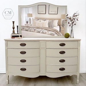 Dixie 9 drawer store dresser with mirror