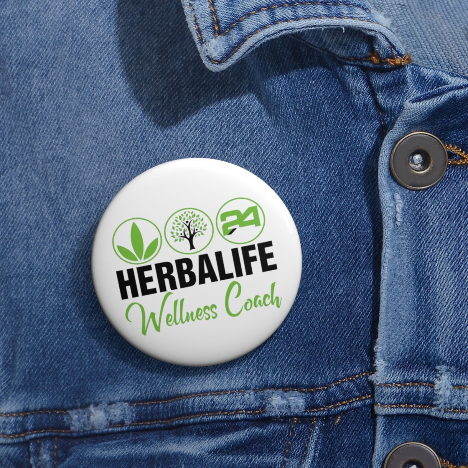 Herbalife sport 24 tree pin herbalife wellness coach pin Etsy