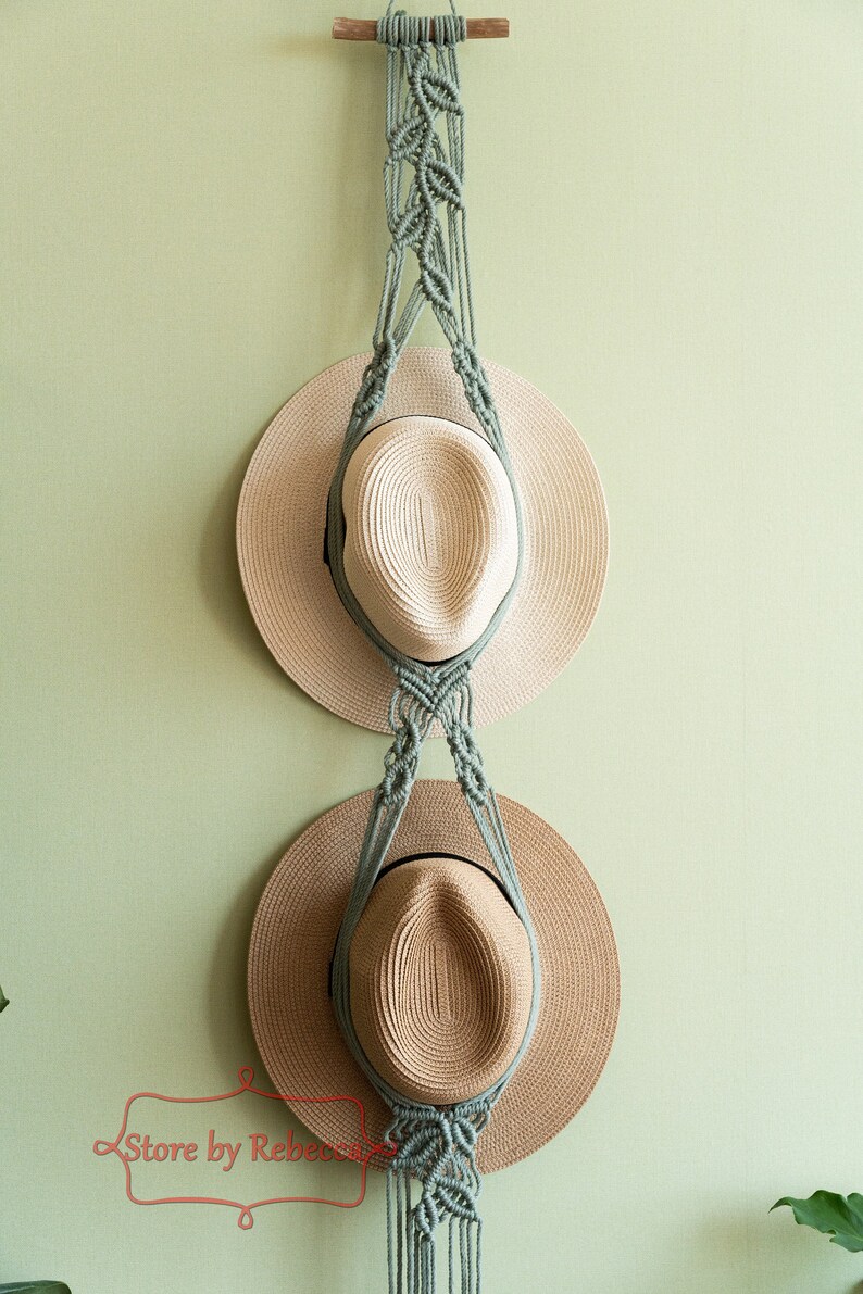 Farmhouse Hat Hanger Hat Wall Decor Straw Hat Rack New Home Etsy