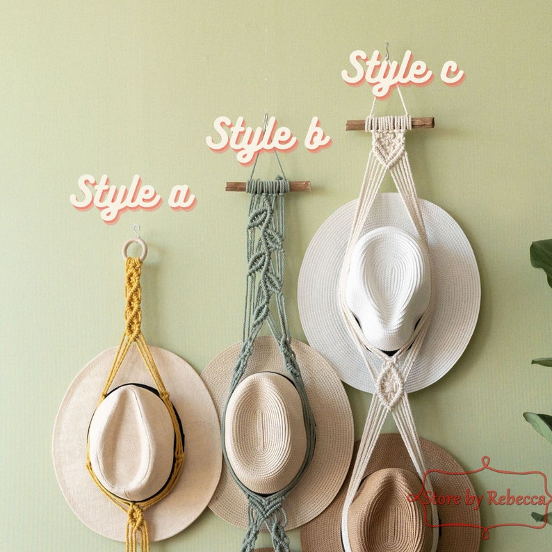 Farmhouse Hat Hanger Hat Wall Decor Straw Hat Rack New Home Etsy