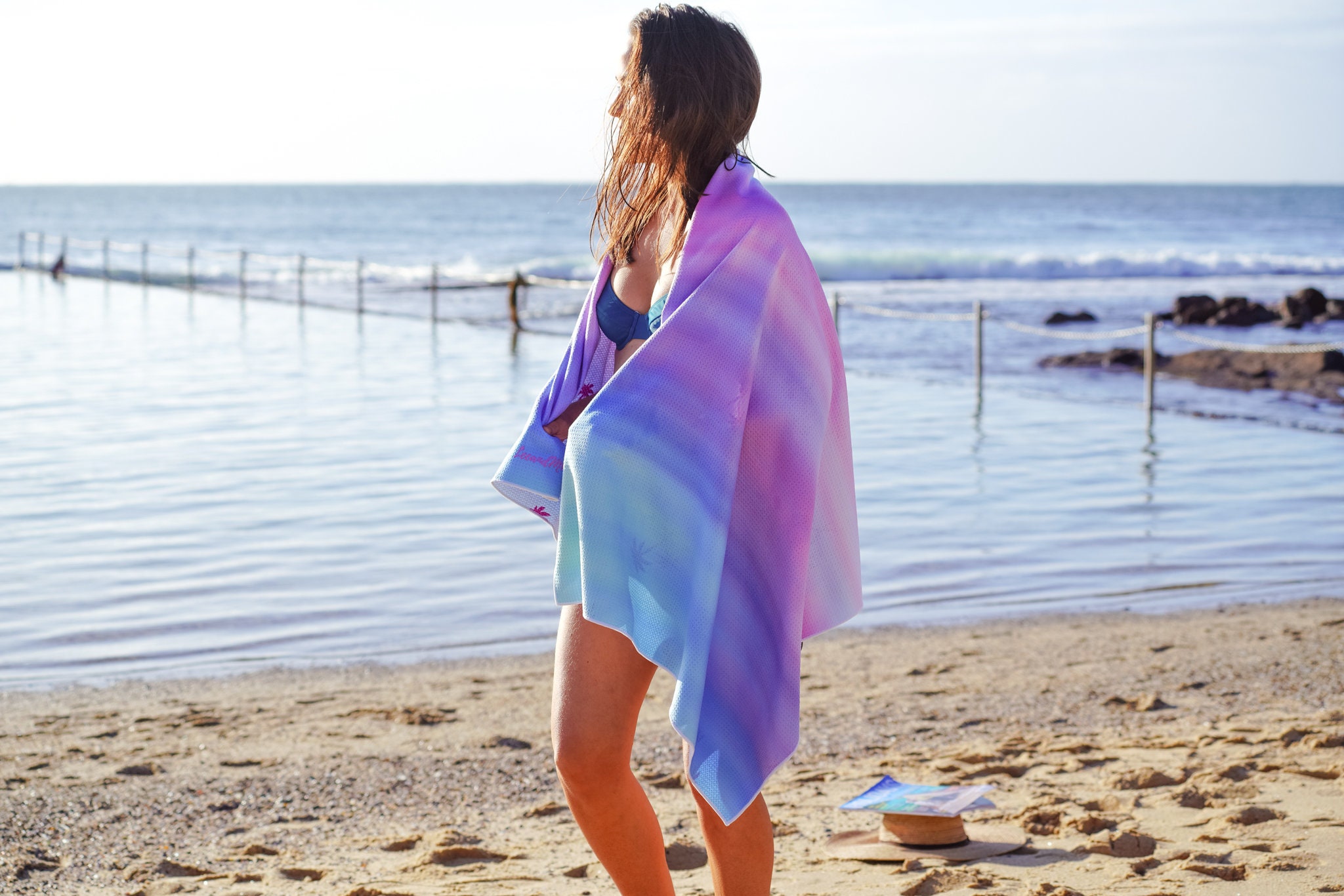 Beach Towel That is Sand Free Quick Drying and Light Weight Etsy