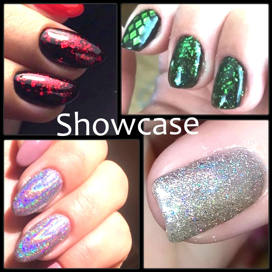 Foil Flakes Nail Art Decoration Jewelry MakingNail Supply Etsy