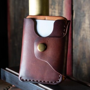 The Rat Pack v2. Leather accessory, handmade gift, leather artisan goods, leather wallet, everyday carry accessories, fathers day gift