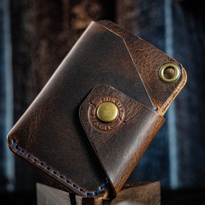 La Rata. Accesorio de cuero, regalo hecho a mano, artículos artesanales de cuero, cartera de cuero, accesorios de uso diario, regalo para el Día del Padre.
