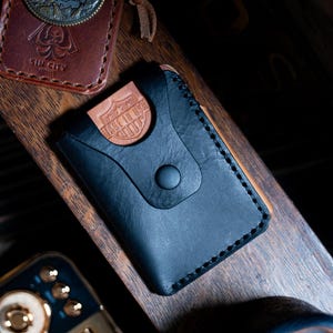 BaseWallet Cards - Minimalistische Brieftasche, schlanker Kartenhalter, Bräutigam Mann Geschenk