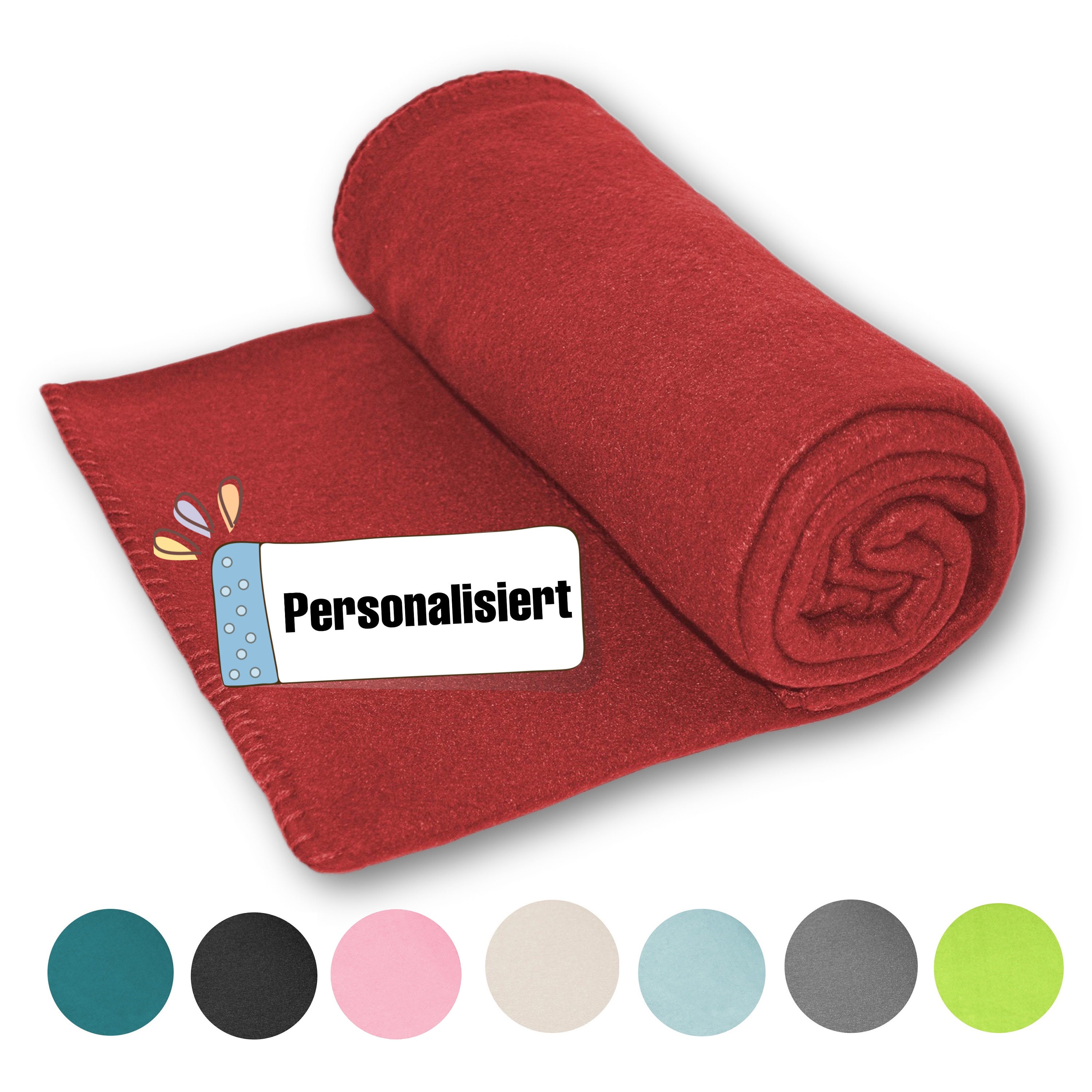 Cuddly Blanket Personalized Cuddly Blanket Embroidered With Etsy UK