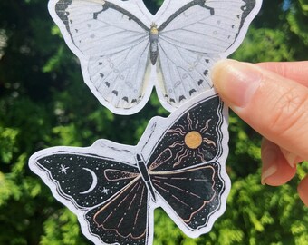 Geometric butterfly sticker \u2022 car window decal \u2022 fast shipping \u2022 any size decal geometric butterfly sticker butterfly decal custom sticker