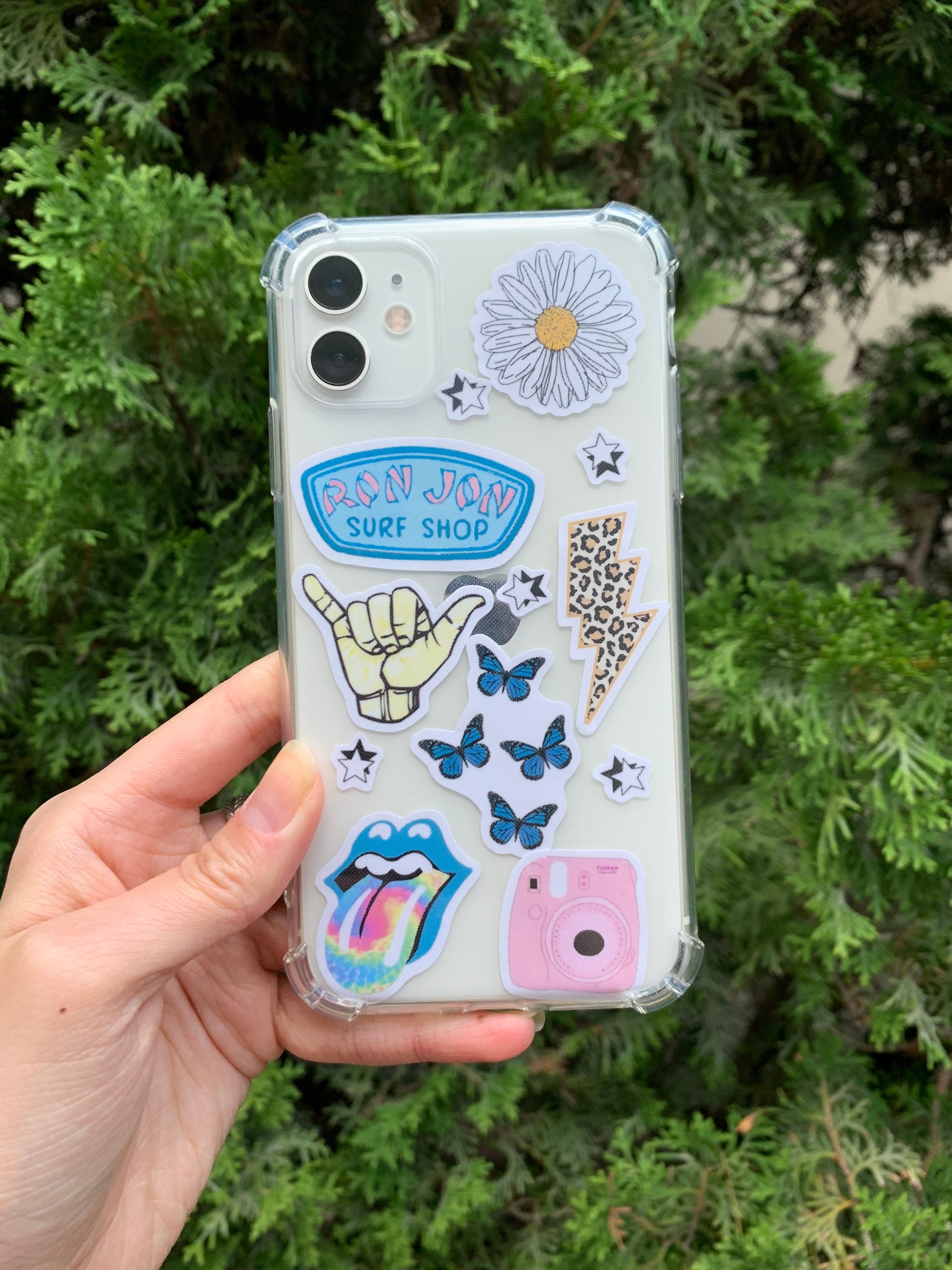 Stickers for clear iphone case Clearance