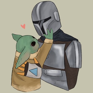 Space Dad Art Print