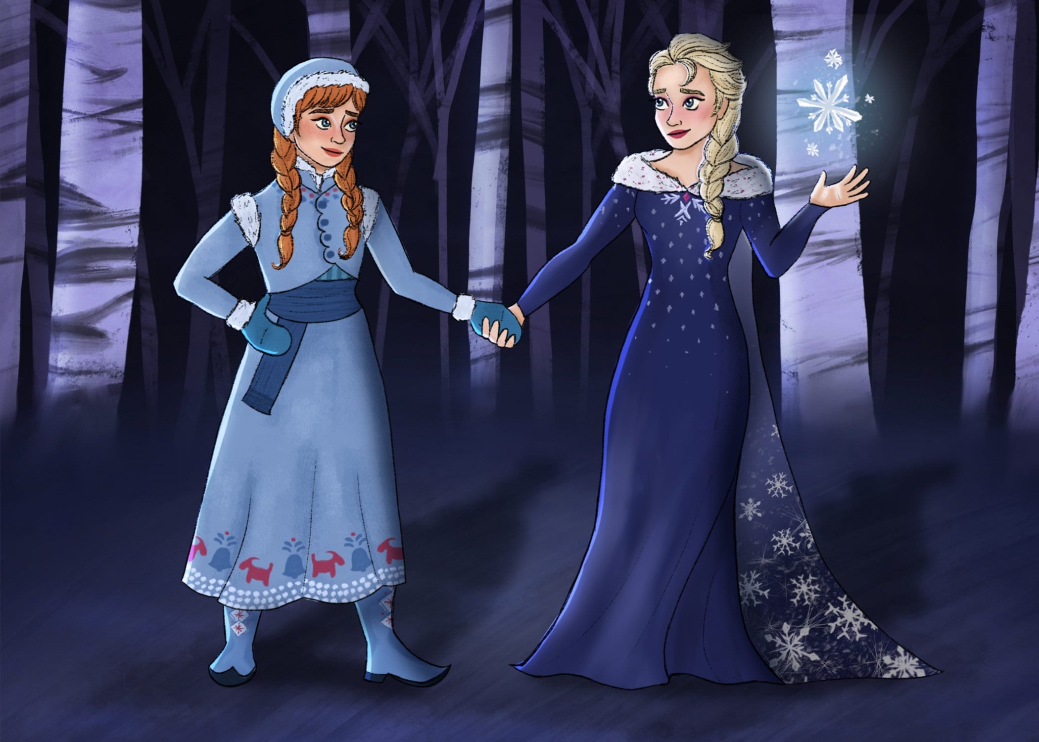 Sisters Art Print - Etsy