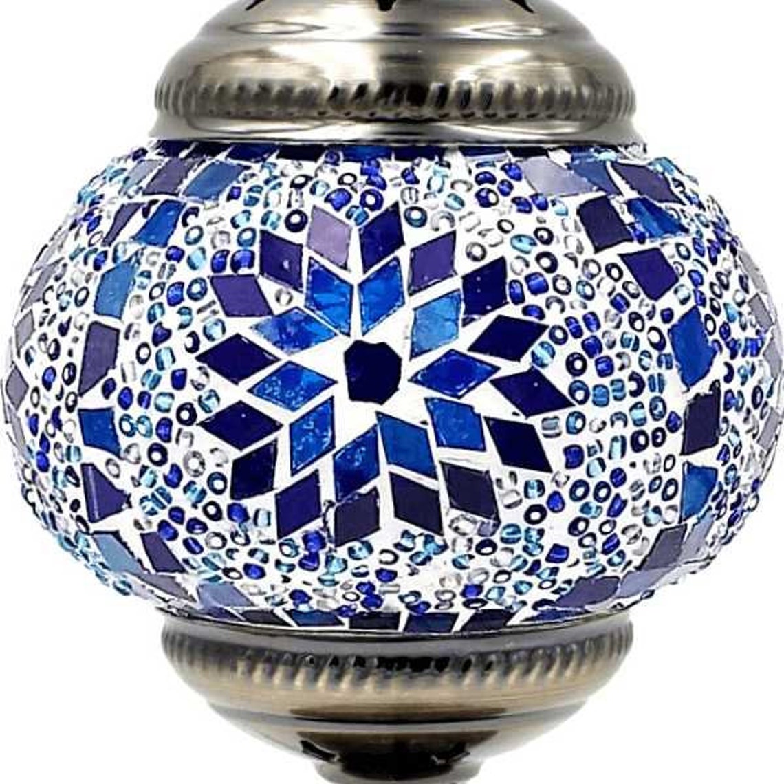 Us Seller Turkish Moroccan Handmade Glass Mosaic Table Lamp Etsy