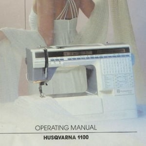 Originale Husqvarna serie 1100 Download immediato Manuale operativo. Manuale macchina da cucire Husqvarna d'epoca serie 1100 - Download immediato PDF