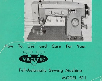 Original Vactric 511 instruction manual. Vactric 511 series original instruction/user manual. Instant PDF download