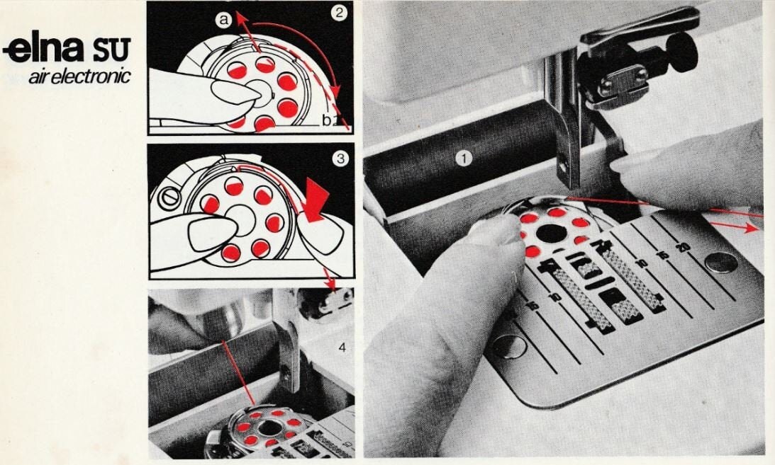 Elna Instruction Manual for SU, Air Electronic, Elna SUCI and 69, 68