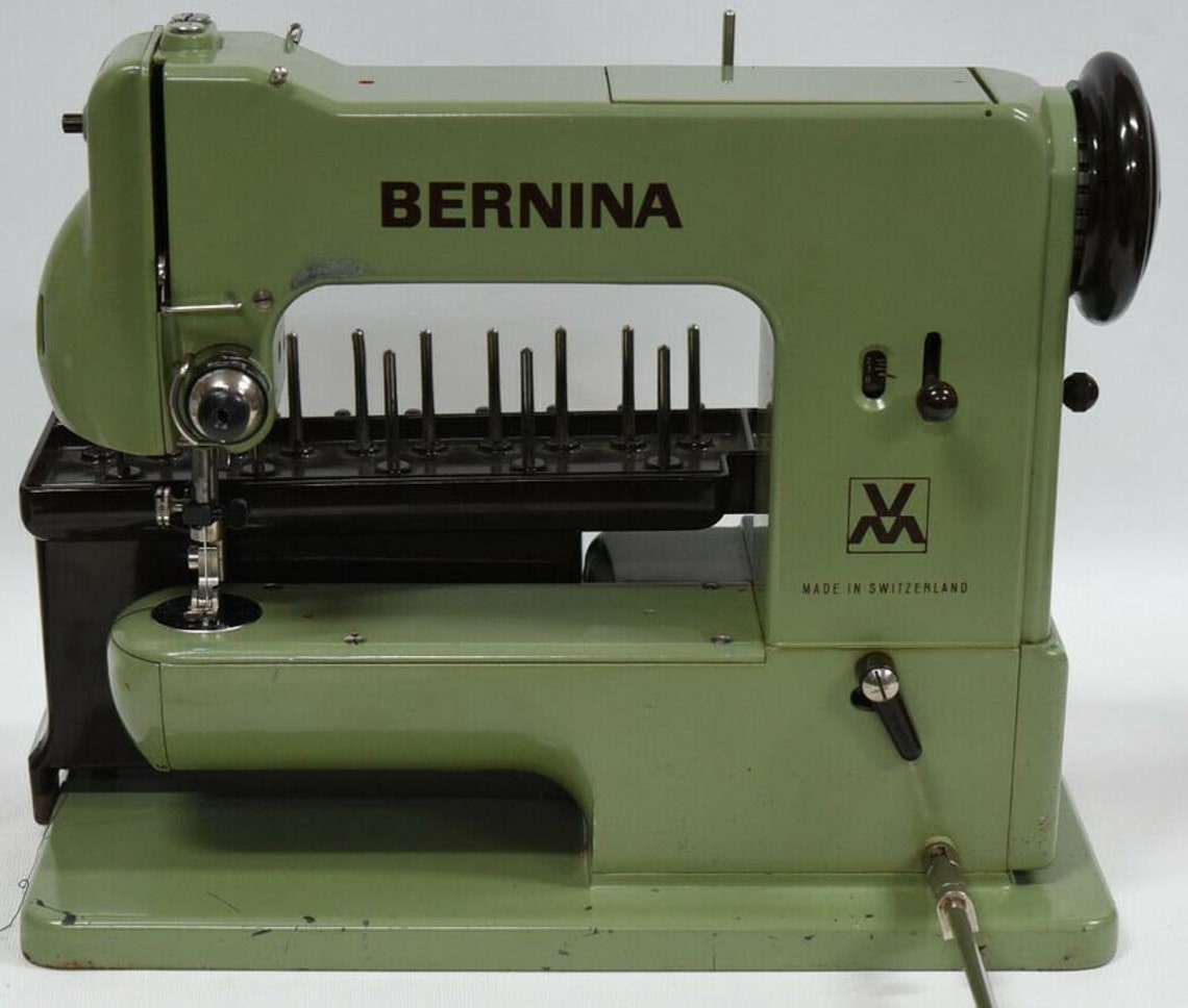 Original Bernina 125 Sewing Machine Instruction Manual. Vintage Bernina