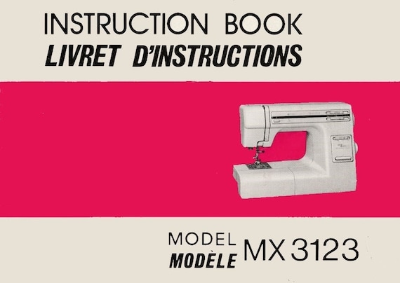 Original My-excel 23 or MX 3123 Series Janome - Instant PDF