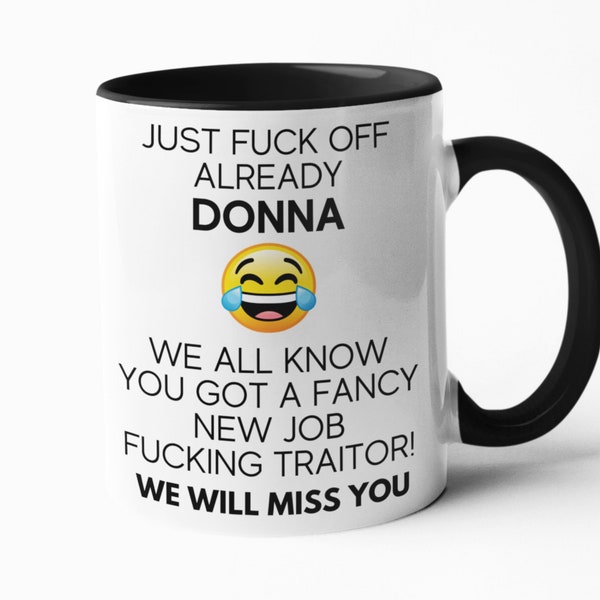 Leaving Gift Work Colleague, leaving job gift, Leaving Gift In the UK, Leaving Work Gift, Leaving Mug, Leaving present, Swear Mug