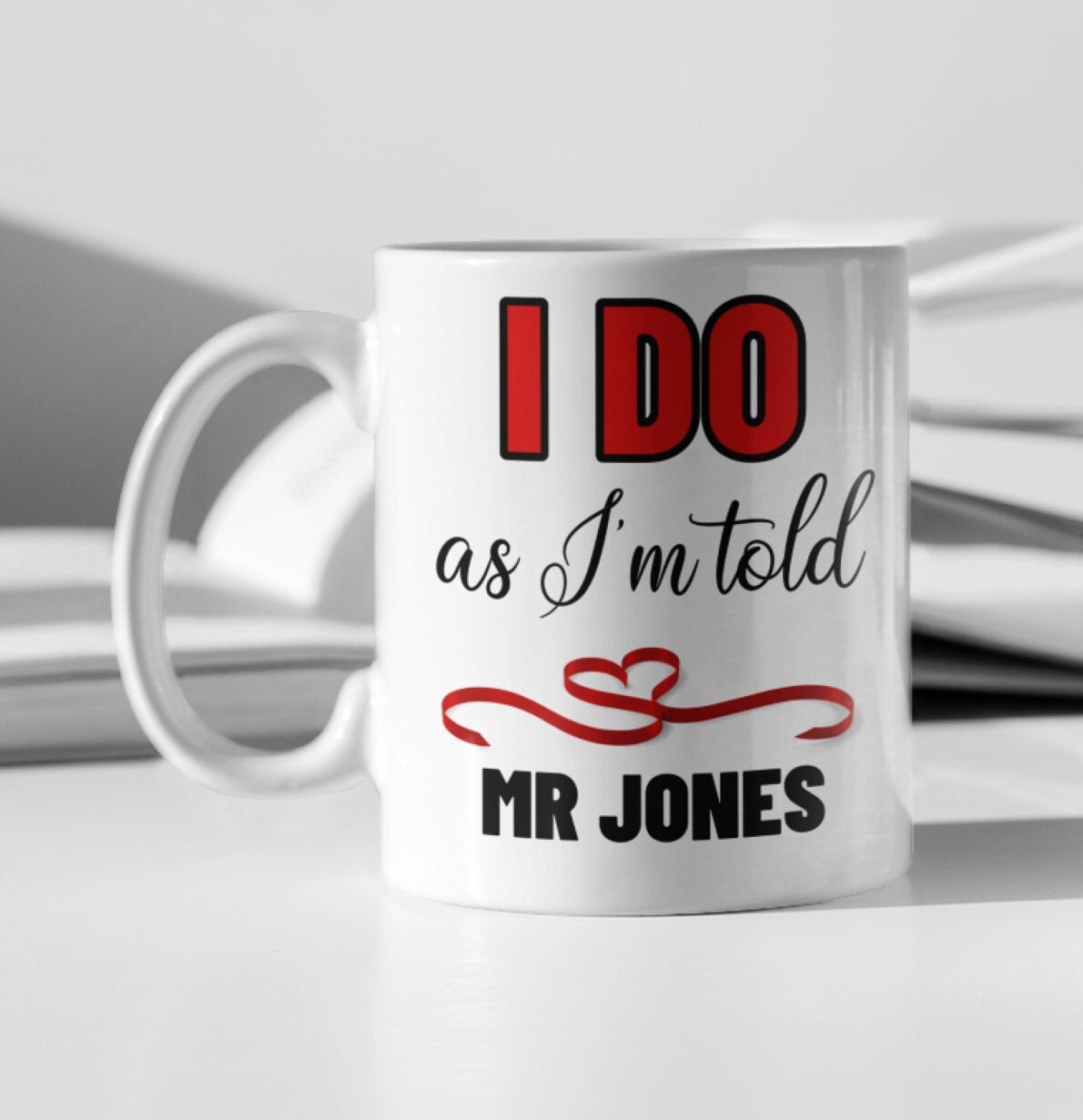 Bridal Shower Gift Wedding Mugs Personalised Mug Gift for Etsy UK