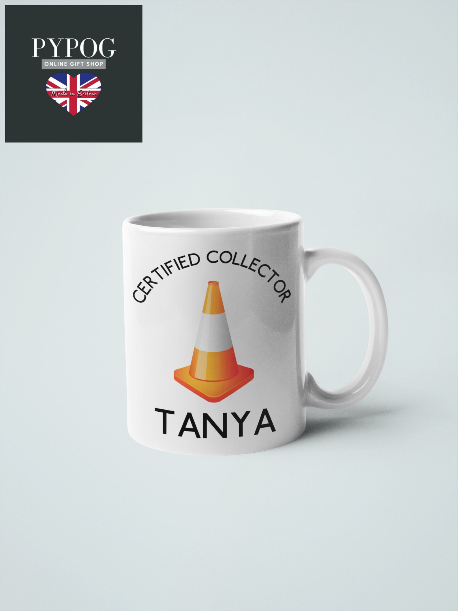 Traffic Cone Mug Funny Mugs in the UK Funny Adult Gift Etsy