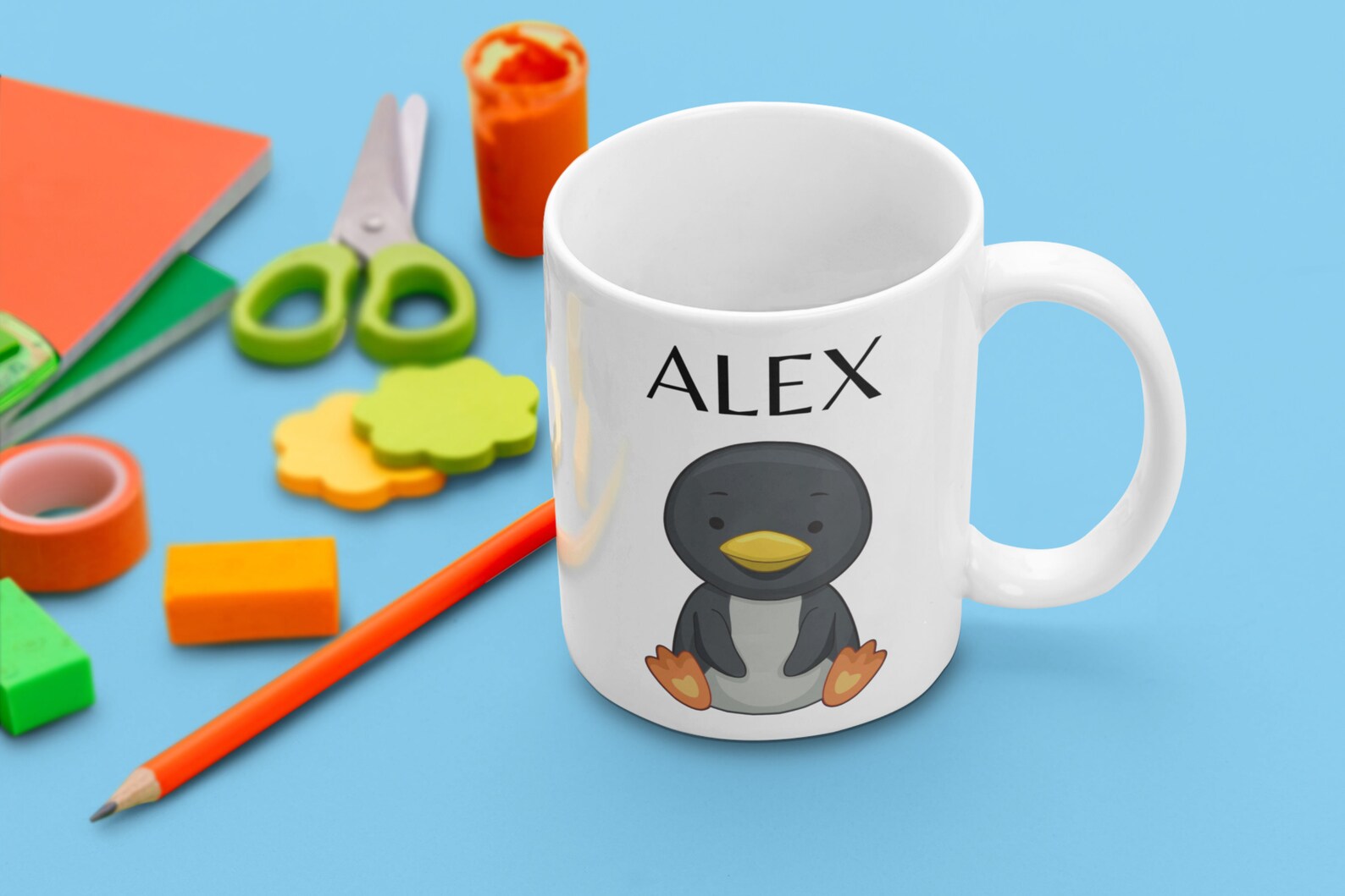 Cute Animal Mugs Children's Mugs Kid's Mugs Etsy UK