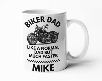 Motorbike Gift For Him, Fathers day mug, Fathers Day Gift Dad Birthday Gift Gifts for men gifts for dad personalised mugs personalised gifts