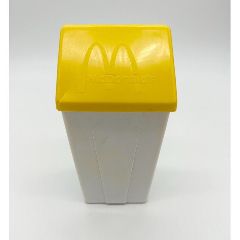 Vintage 1975 Mcdonald's Mcdonaldland Wastebasket Coin Bank Etsy