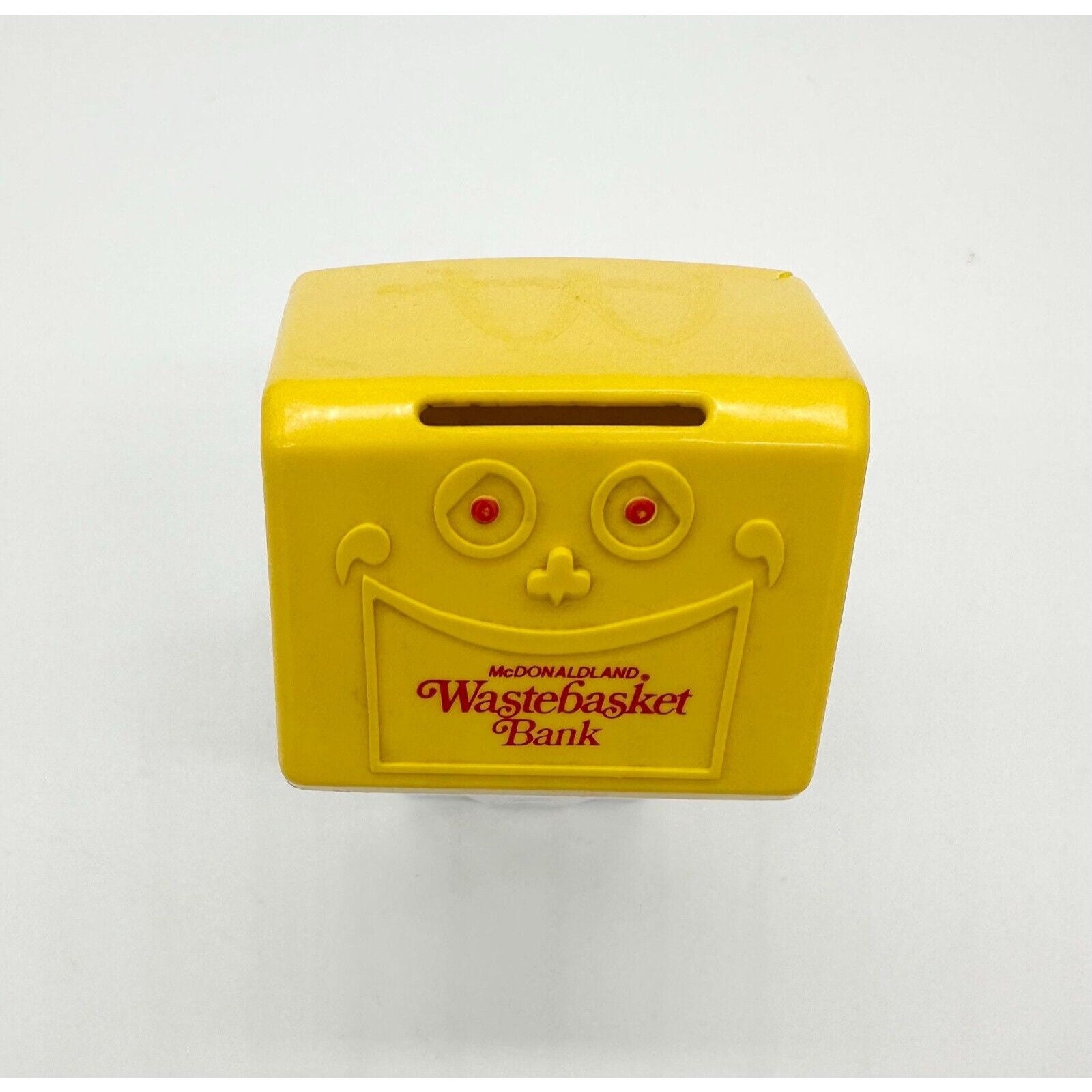 Vintage 1975 Mcdonald's Mcdonaldland Wastebasket Coin Bank Etsy
