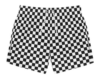 SKA STUFF | Black and White Checkers | Swim Trunks