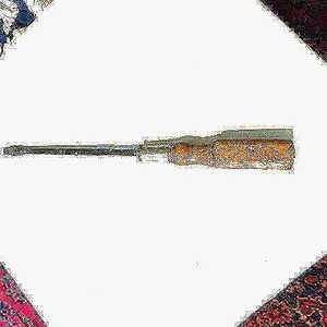 Large farm rustic screwdriver