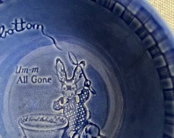 Vintage Ralston bunny cereal bowl