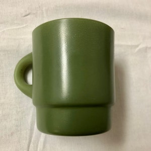 Copa de vidrio verde Anchor Hocking Fire King