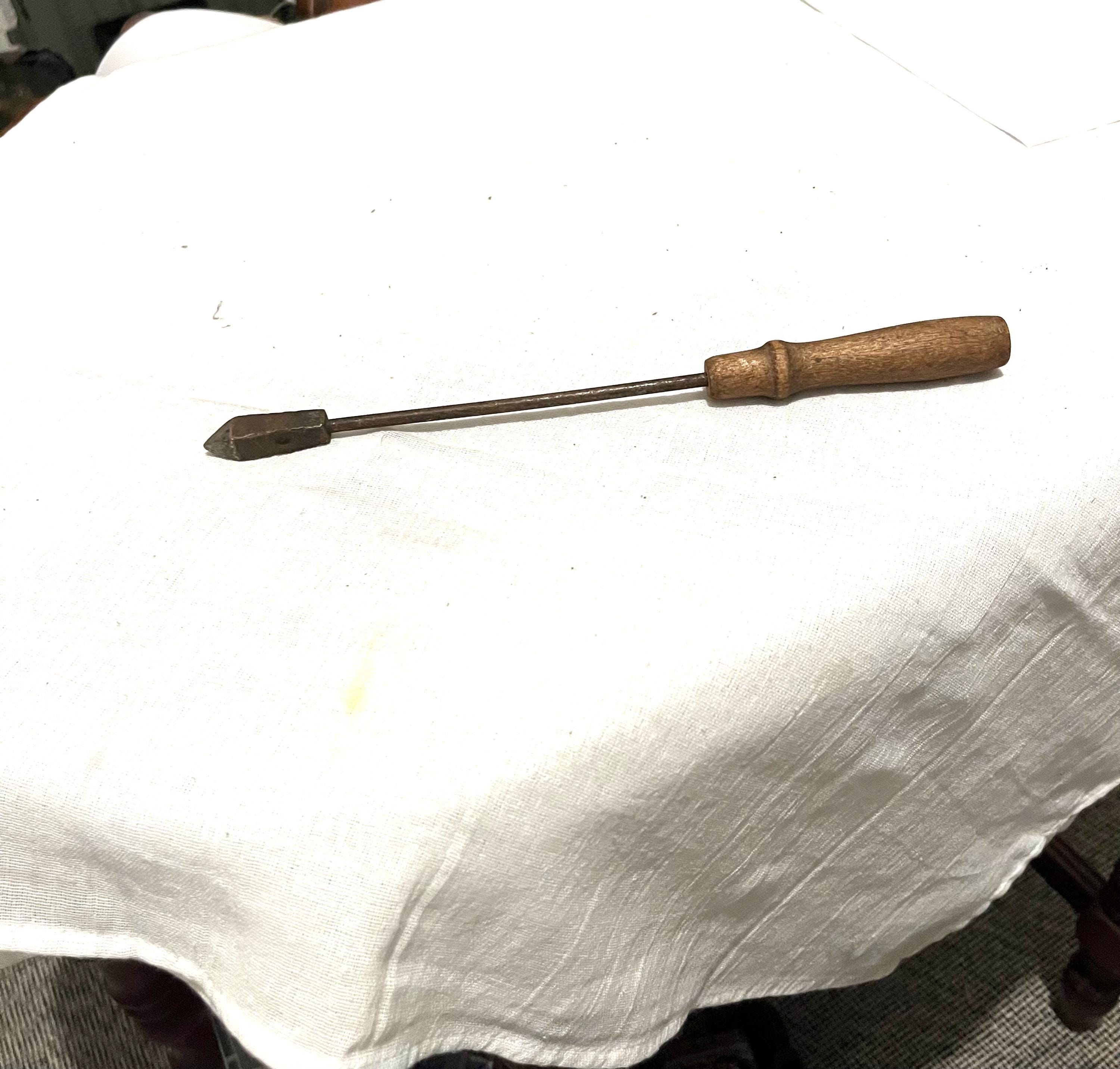 古い金属製アイロン ハンドル付き Vintage Soldering Iron - Etsy