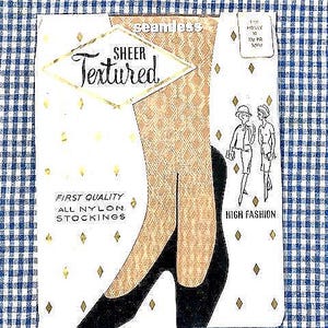 1960s nylon stockings- new old stock in original package
