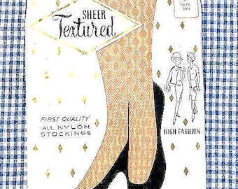 1960s nylon stockings- new old stock in original package