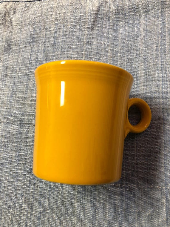 Fiesta ware classic coffee mug in your choice of teal blue or bright green