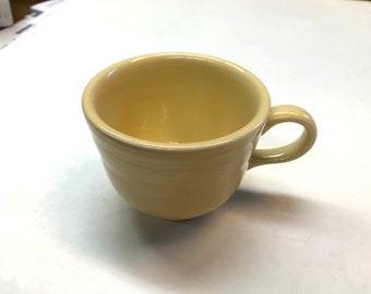 Fiesta ware Homer Laughlin classic cup in beige