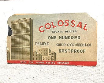 Vintage sewing needle set. 1940s?