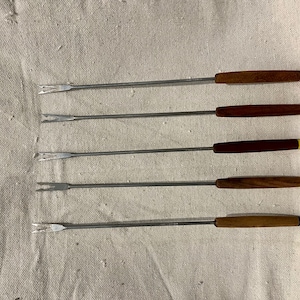 5 1960s Fondue Forks