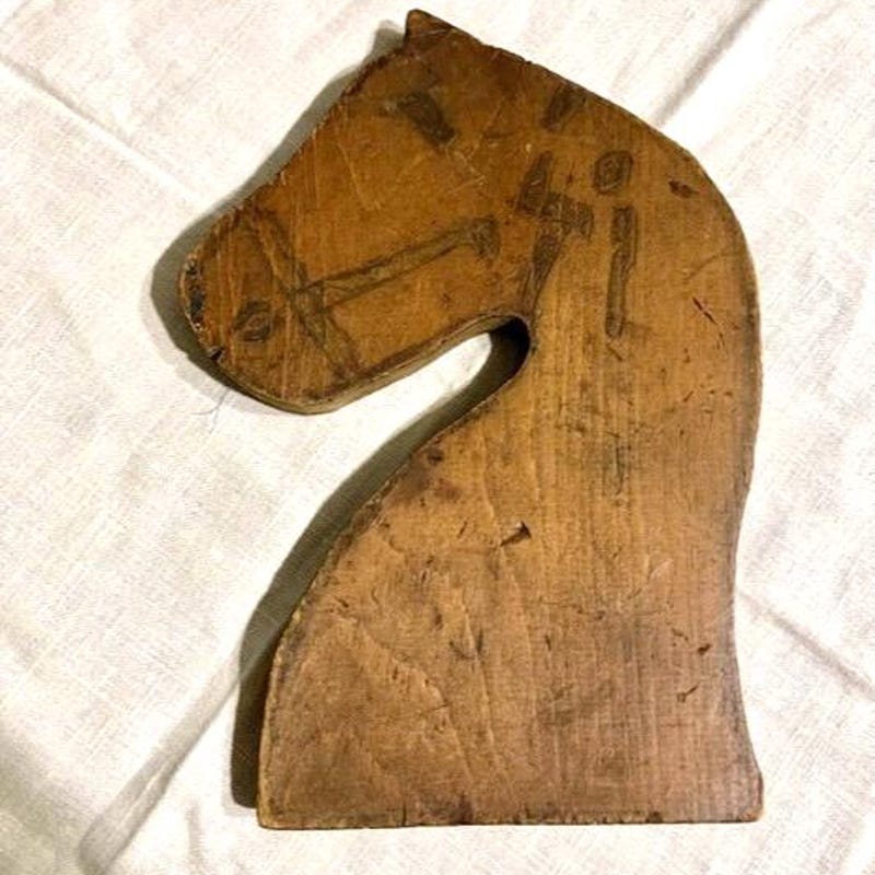 Wooden Horse Head - Etsy