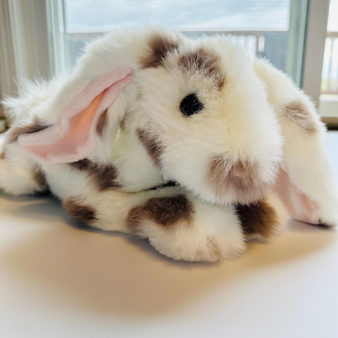 Round Rabbit Plush Soft Large Rabbit Bunny Plush Toy - Etsy