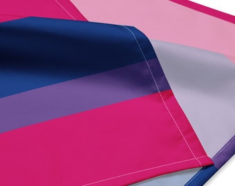 Bisexuell Pride Bandana - Bi Regenbogen Halstuch für Erwachsene, Hunde, Katzen und alle! Lebendige + helle, große Qualität Queer Hanky. Passen Sie zu Ihrem Haustier!