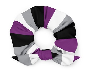Asexual Pride weiches, dehnbares Haargummi, perfektes Ace Pridewear-Haarband, elastisches Accessoire / ein tolles Geschenk!