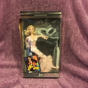 Vintage King Kong Barbie Doll King Kong Collector Edition Barbie Loves Pop Culture Certificate of Authenticity NRFB Etsy Canada