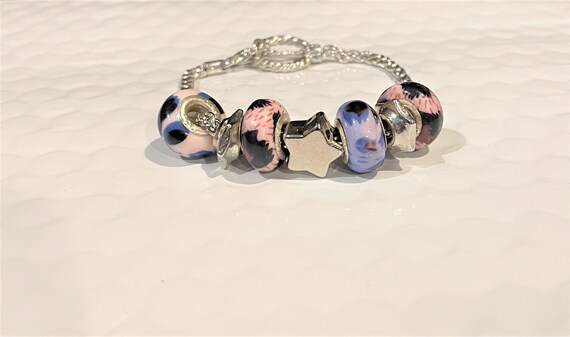 Glass beads for sale pandora style bracelets