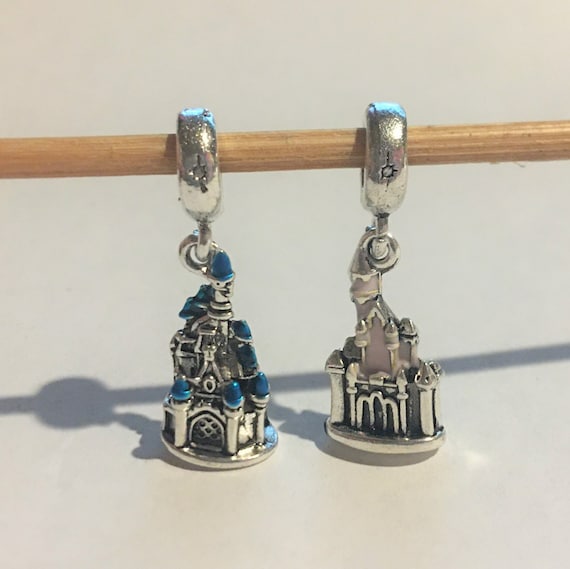 Disney Pandora - Stitch & Castle Dangle Charm - Disney Parks Exclusive