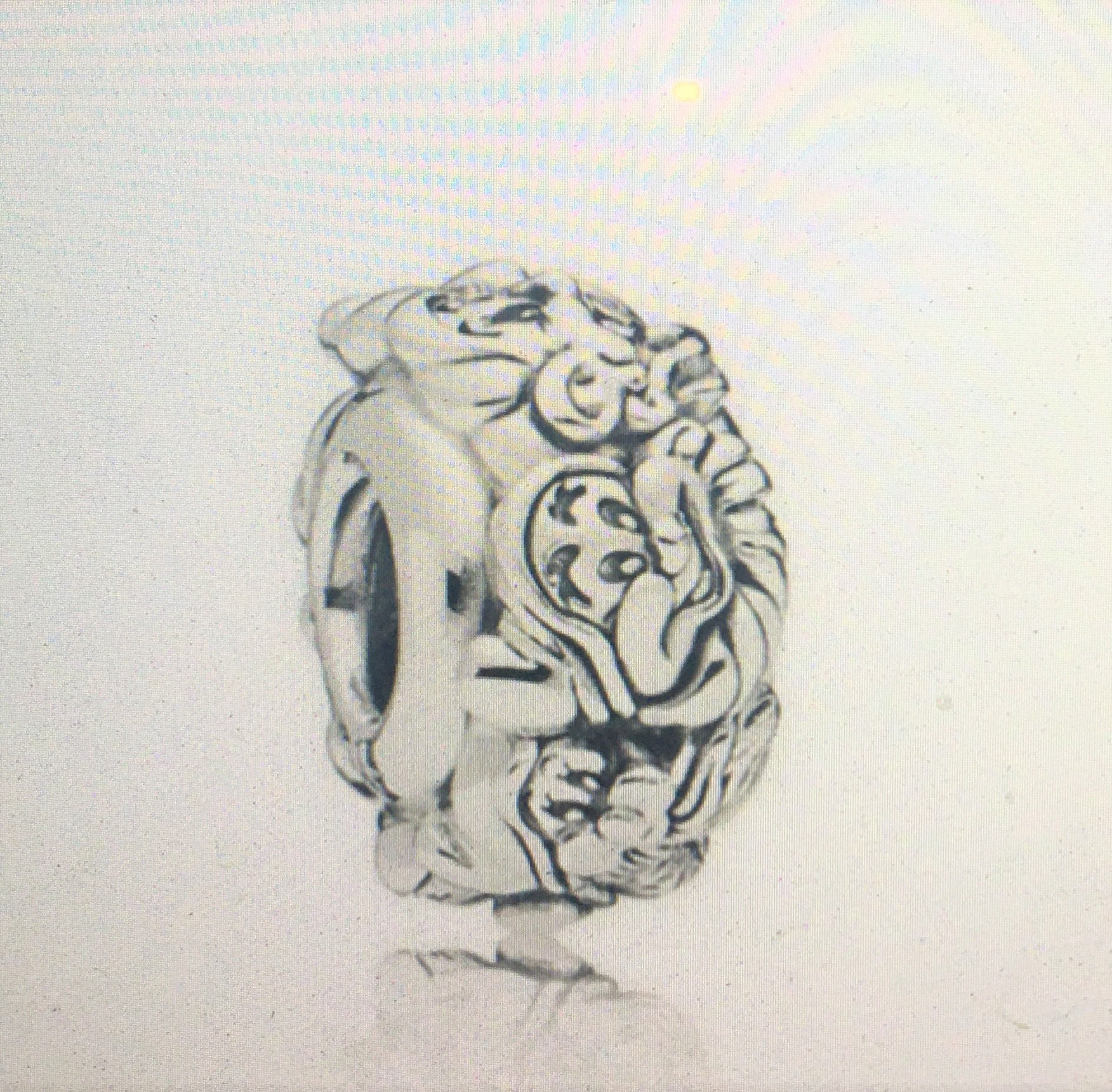 The Seven Dwarfs Charm Fits Pandora Bracelets the Seven Dwarfs Silver Bead snow White Charm 7 Dwarfs Charm Silver Etsy
