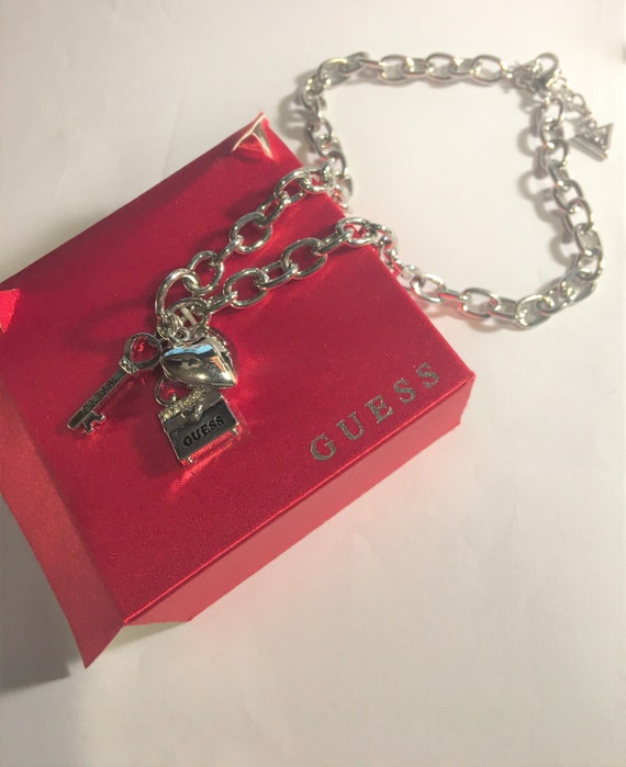 Authentic Guess Charm Necklace , Guess Pocketbook… - image 4