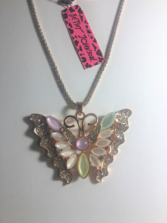 Vintage Betsey Johnson Butterfly 