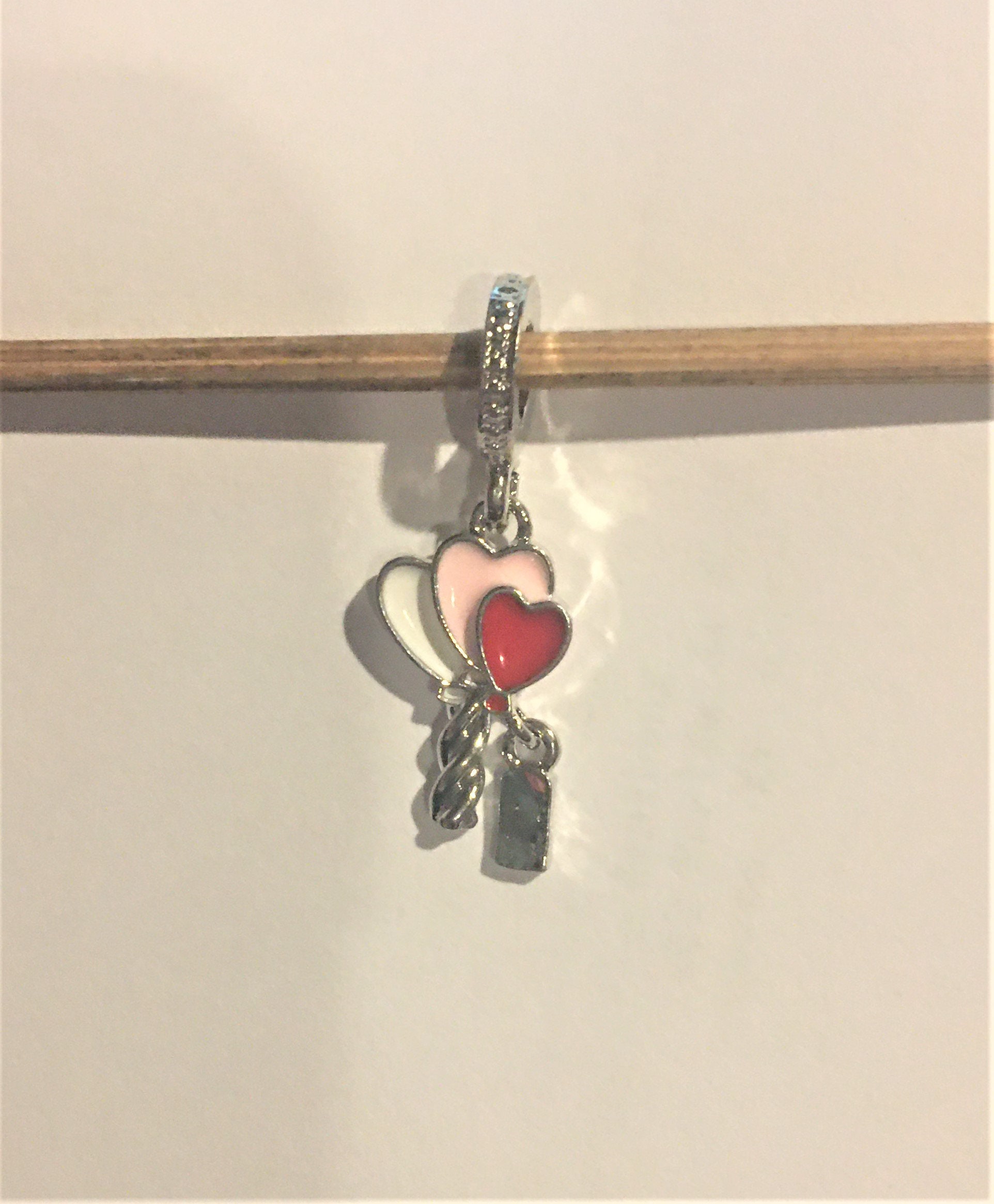 Happy Birthday Balloon Dangle Charm Fits Pandora Bracelets Birthday Balloons Dangle Charm Silver